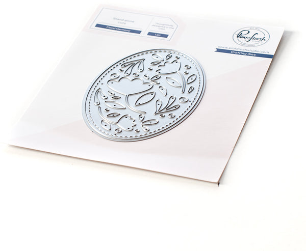 Pinkfresh Studio, Stand Alone Die Cut, Floral Harmony