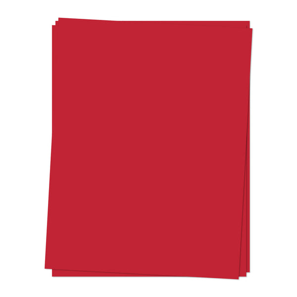 Concord & 9th, 8.5X11 Cardstock, Cranberry, 12 Sheets (10814)