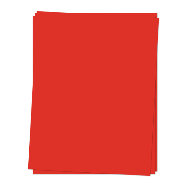 Concord & 9th, 8.5X11 Cardstock, Poppy, 12 Sheets (10815)