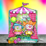 AALL & Create, #1206, The Big Top, A6 Clear Stamps, Designed by Janet Klein