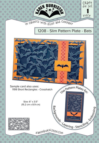 Karen Burniston, Dies, Slim Pattern Plate, Bats