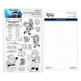Spellbinders, Naughty or Nice Stamp & Die Bundle by Simon Hurley (BD-1095)