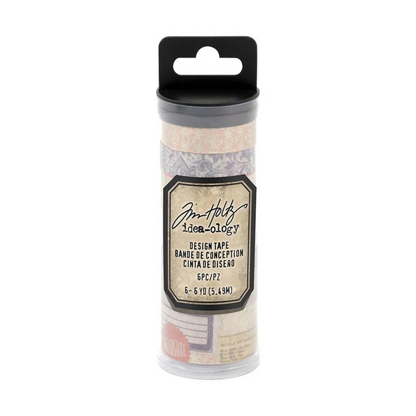 Tim Holtz Idea-Ology Design Tape, 6pcs, 6yds, Merchant (TH93673)