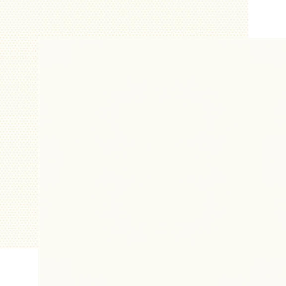 Simple Stories, Color Vibe, Double-Sided Textured Cardstock 12"X12", Warm White (#13400)