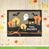 Lawn Fawn, Lawn Cuts Custom Craft Die, Stitched Hillside Backdrop: Landscape (LF1502)