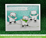 Lawn Fawn, Lawn Cuts Custom Craft Die, Stitched Hillside Backdrop: Landscape (LF1502)