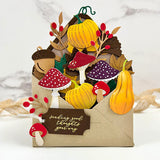 Spellbinders Etched Dies, Envelope of Wonder Collection, Autumn Wonder (S6-220)