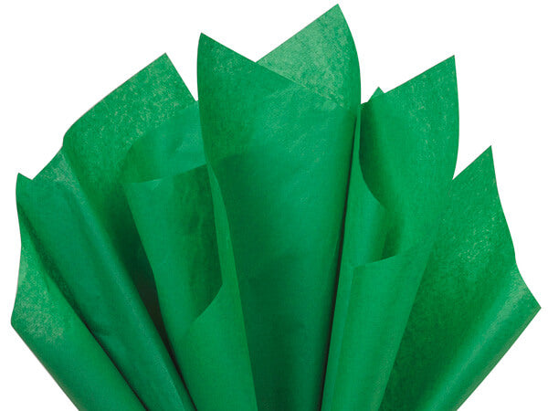Color Fantastik, Designer Tissue Paper, 20 Sheets, 20"x26", Festive Green