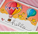 Lawn Fawn, Lawn Cuts Custom Craft Die, Cloudy Hillside Pop-Up Add-On (LF1608)