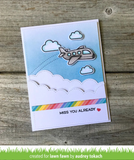 Lawn Fawn, Lawn Cuts Custom Craft Die, Cloudy Hillside Pop-Up Add-On (LF1608)