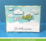 Lawn Fawn, Lawn Cuts Custom Craft Die, Cloudy Hillside Pop-Up Add-On (LF1608)