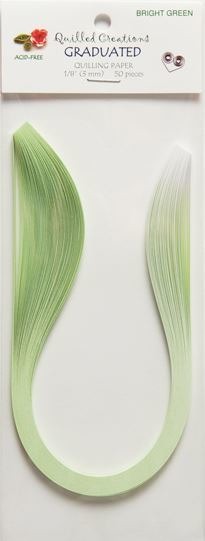 Quilled Creations, Graduated Quilling Papers 1/4", 6mm (Assorted Colors)