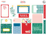 PinkFresh Studio, Happy Holidays Collection, Christmas, Journaling Bits