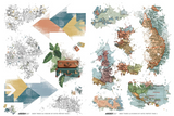 Arden Creative Studio, 6"x8" Rub-On Transfer Set, Been There