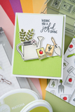 Sizzix Clear Stamps Set By Catherine Pooler 16/Pkg, Sending Sunshine Sentiments (666793)