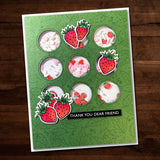 Paper Rose Dies, Circle Grid Coverplate (#18596)