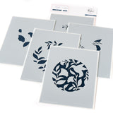 Pinkfresh Studio Clear Stamp, Dies & Stencils Bundle Set, Pure Joy