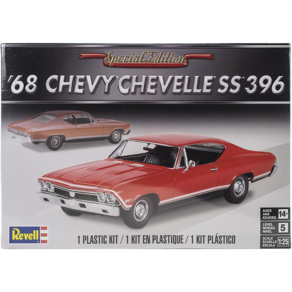 Revell Plastic Model Kit, '68 Chevelle SS 396 1:25
