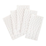 American Crafts, Sticky Thumb Dimensional Adhesive Foam 275/Pkg, White Dots, Assorted Sizes (340272)