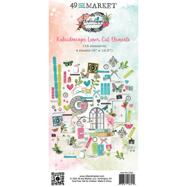 49 And Market Laser Cut Outs, Element, Kaleidoscope (KAL-27204)