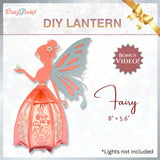 CrafTreat DIY Paper Lanterns, Fairy