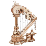 ROKR 3D Wooden Puzzle, Magic Harp Music Box