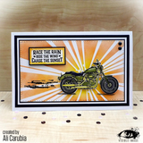Visible Image, A6 Clear Stamps, Ride The Wind (VIS-RTW-01)