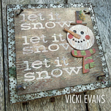 Sizzix Thinlits Dies By Tim Holtz 38/Pkg, Vault Letter to Santa (667257)