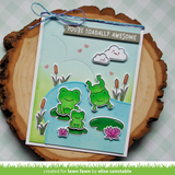Lawn Fawn, Lawn Cuts Custom Craft Dies, Stitched Bouncy Trails (LF2260)