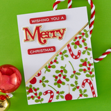 Spellbinders Etched Dies, Say Cheese Classic Mouse Christmas, Classic Mouse Christmas Embellishments (S4-1496)