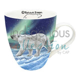 Canadian Art Prints, Indigenous Collection, Signature Mug, 18 oz., Ocean's Edge by Ronnie Simon