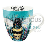 Canadian Art Prints, Indigenous Collection, Signature Mug, 18 oz., Bumble Bee by Carla Joseph