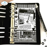 Elizabeth Craft Metal Die, Planner Sidekick Essentials 28 - File Folder Page