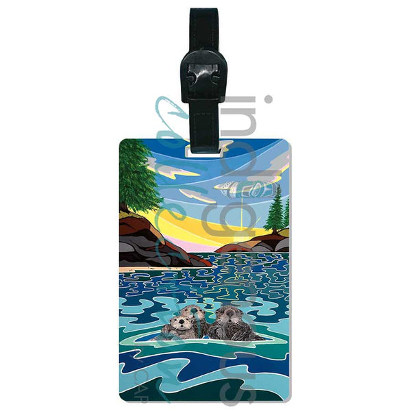 Melts My Heart Luggage Tag by Shelley Davies