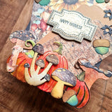 Elizabeth Craft Metal Die, Everyday Elements by Annette Green, Mushrooms & Ferns