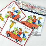 Art Impressions, Road Trip, Clear Stamps