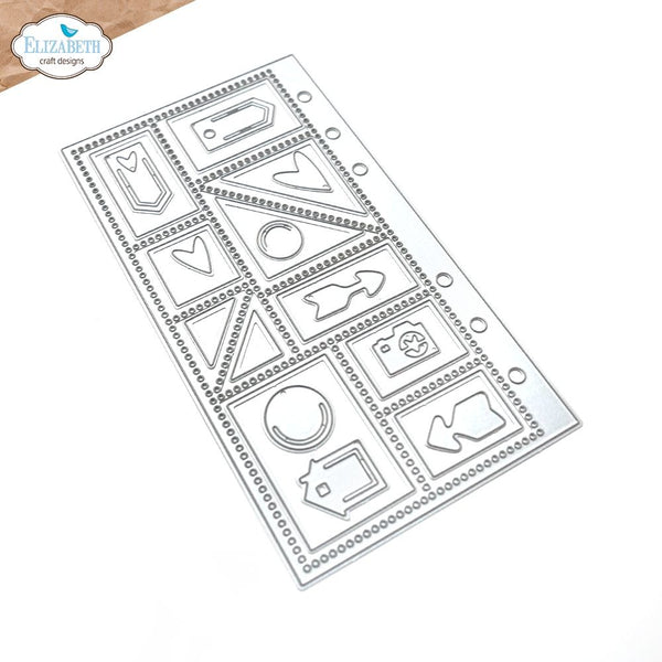 Elizabeth Craft Designs, Metal Die, Sidekick Essential 31-Postage Stamp Page (#2103)