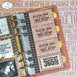 Elizabeth Craft Designs, Metal Die, Sidekick - Postage stamps fillers 1 (#2104)