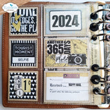 Elizabeth Craft Designs, Metal Die, Sidekick - Postage Stamps Fillers 2 (#2105)