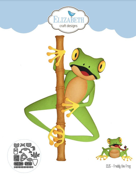 Elizabeth Craft Metal Die, Freddy the Frog