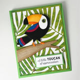 Elizabeth Craft Metal Die, Teddy the Toucan