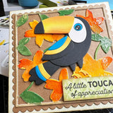 Elizabeth Craft Metal Die, Teddy the Toucan