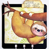 Elizabeth Craft Designs, Metal Die, Slow the Sloth