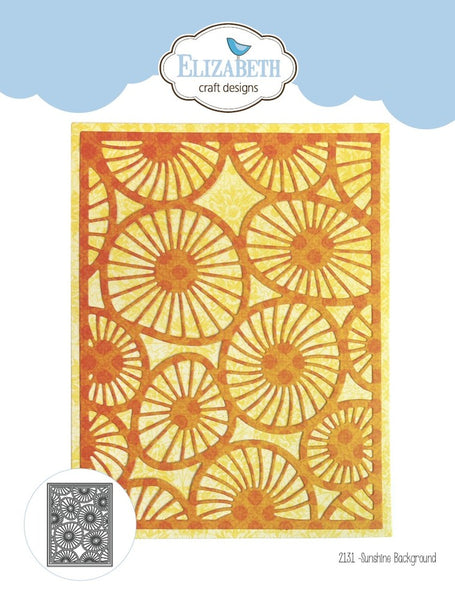 Elizabeth Craft Metal Die, Sunshine Background
