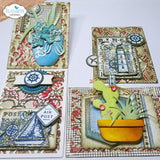 Elizabeth Craft Metal Die, Designed by Annette Green, Succulents & Pots