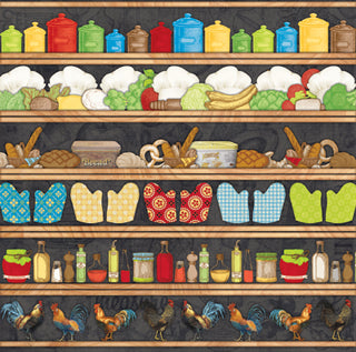 Bo Bunny, Family Recipes, Double-Sided Cardstock 12"x12", Pantry