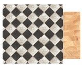 Bo Bunny, Family Recipes, Double-Sided Cardstock 12"x12", Thyme