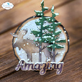 Elizabeth Craft Metal Die, Forest, Friends & Frame (2199)