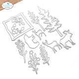 Elizabeth Craft Metal Die, Forest, Friends & Frame (2199)