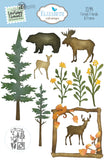 Elizabeth Craft Metal Die, Forest, Friends & Frame (2199)